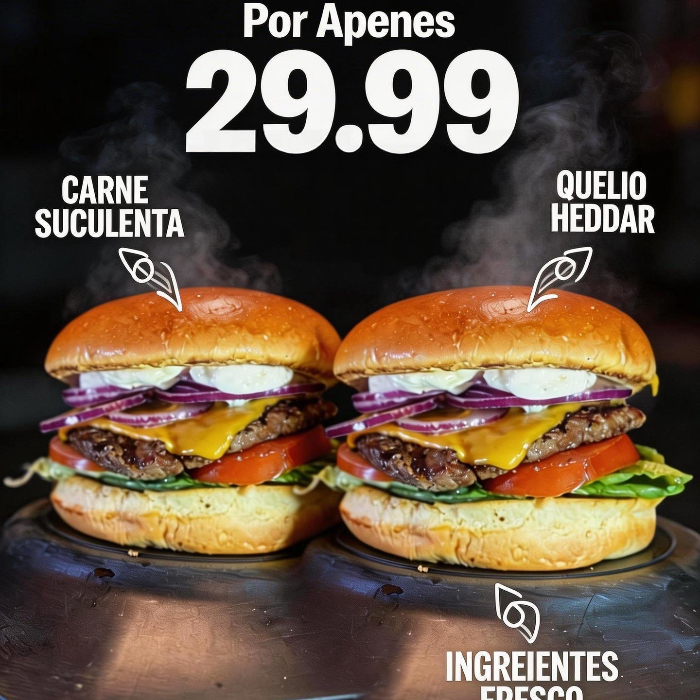 2 BLACK BURGER SALADA