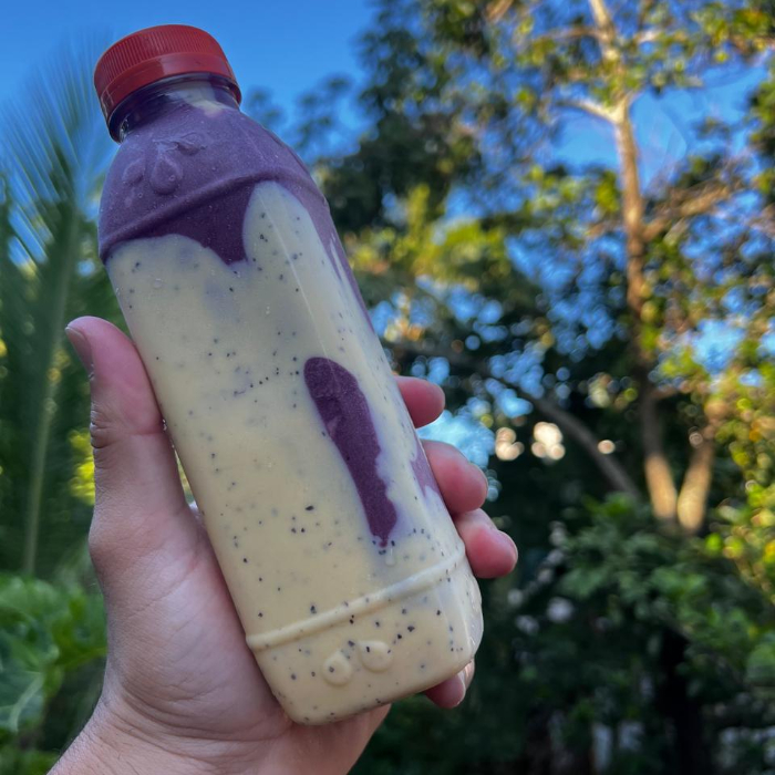 AÇAÍ NA GARRAFA C/ MOUSSE DE MARACUJÁ