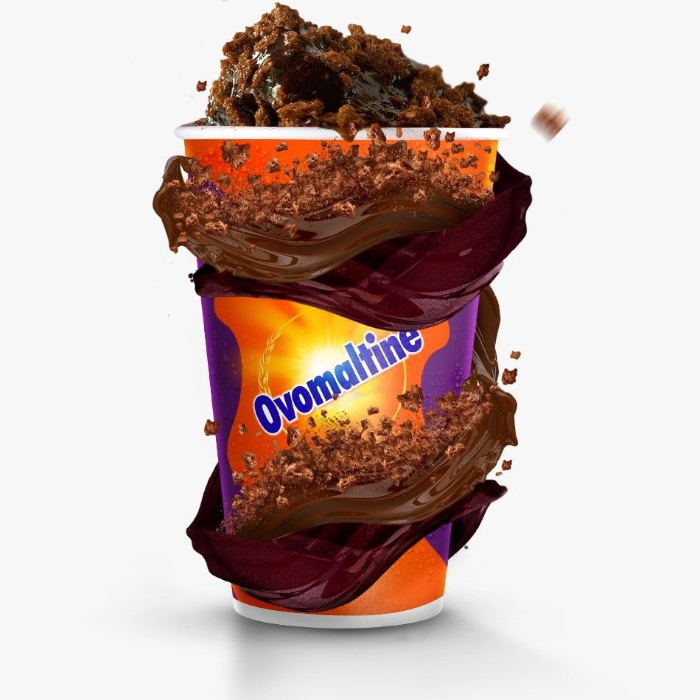 AÇAÍ COM CREME DE OVOMALTINE + LEITE EM PÓ