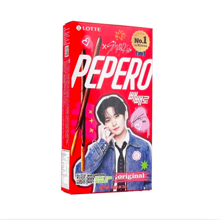 BISCOITO PEPERO CHOCOLATE STRAY KIDS