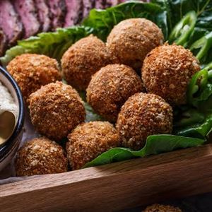 BOLINHAS DE QUIBE DE PEIXE