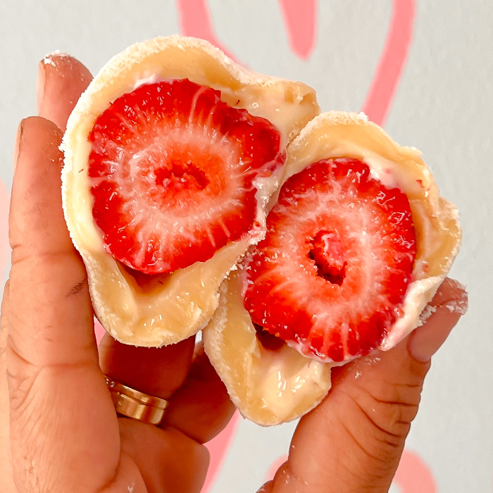 BRIGADEIRÃO DE NINHO E MORANGO