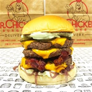 BURGUER DA SEMANA LEEK AND CHEESE BURGER