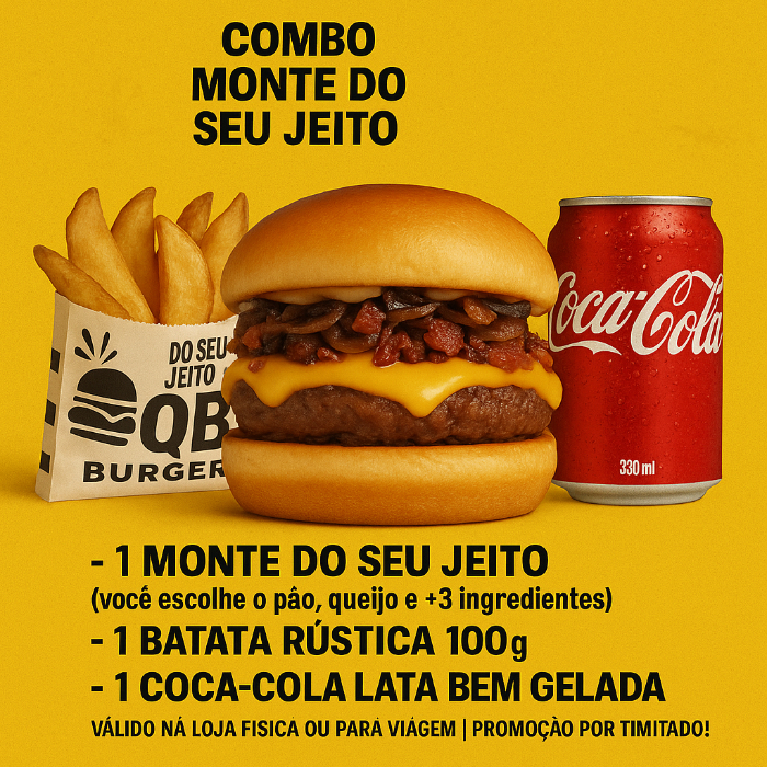 COMBO - 1 CARNE + 3 ACOMPANHAMENTOS(PROMO)