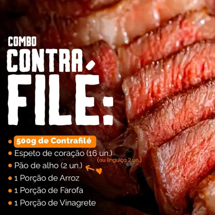 COMBO CONTRA FILÉ CHORIZO