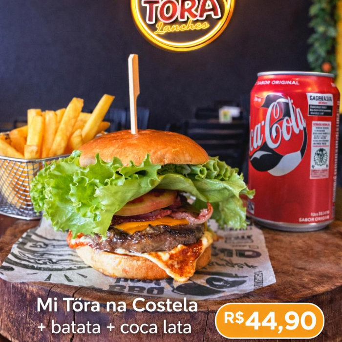 COMBO MI TÓRA NA COSTELA+ BATATA + COCA LATA