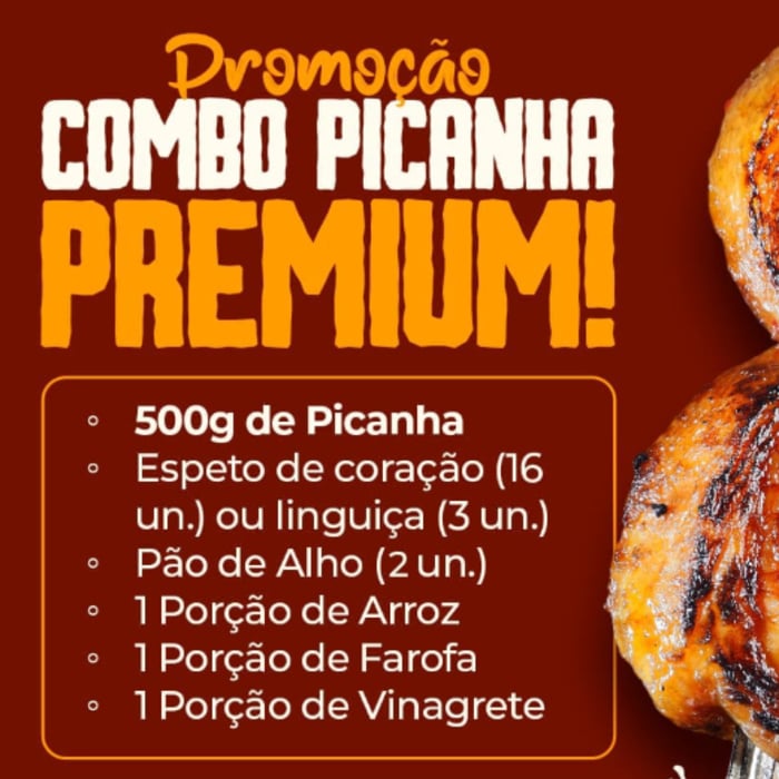 COMBO PICANHA PREMIUM