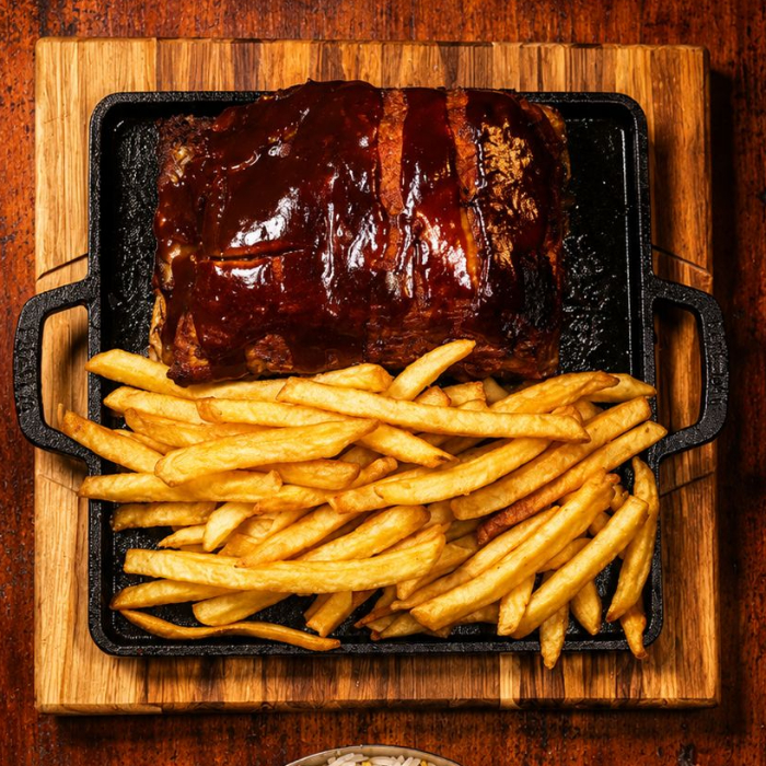 COSTELA SUINA NO BARBECUE