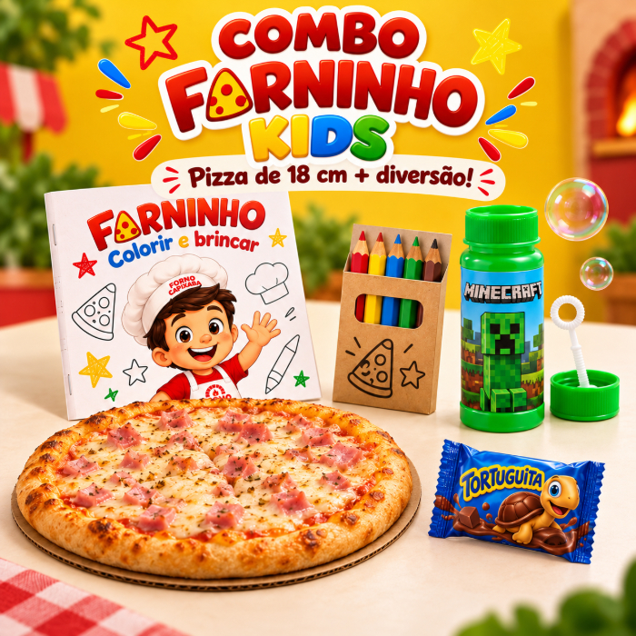 KIT PIZZA + BRINQUEDO