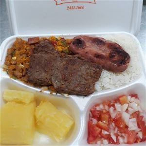JANTINHA DE CONTRA-FILÉ COM LINGUIÇA
