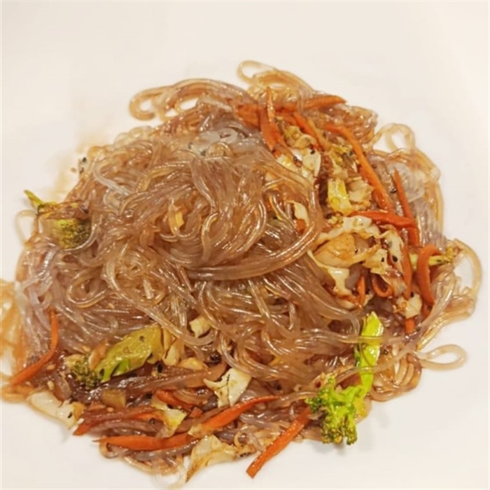 JAPCHAE- MACARRÃO DE BATATA DOCE