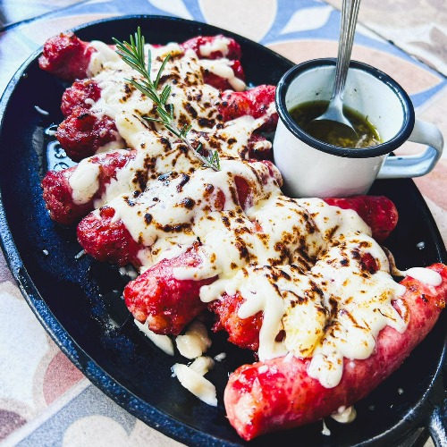 LINGUIÇA COM CHIMICHURRI