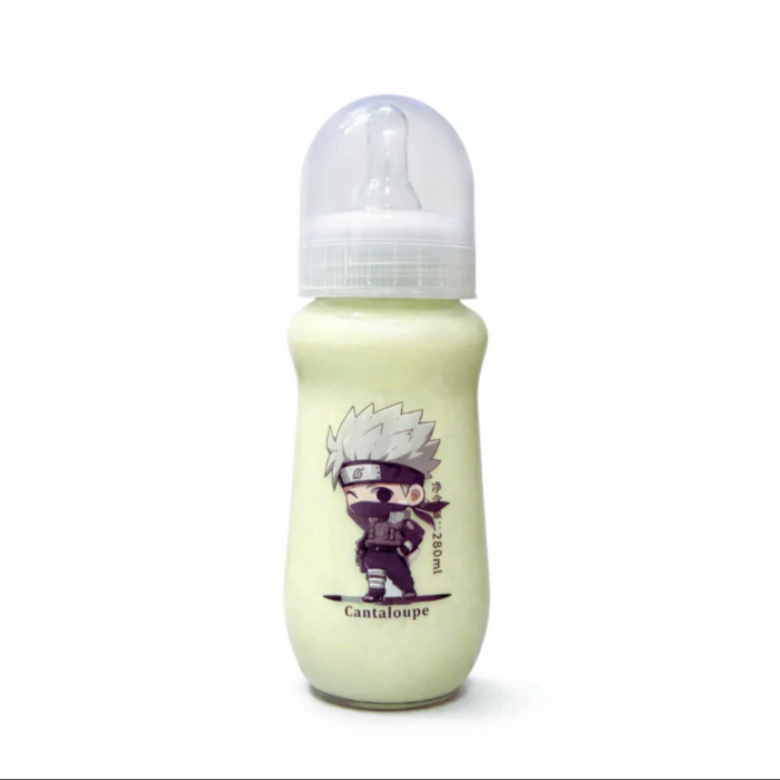 MAMADEIRA NARUTO SABOR MELÃO ( BEBIDA LÁCTEA )