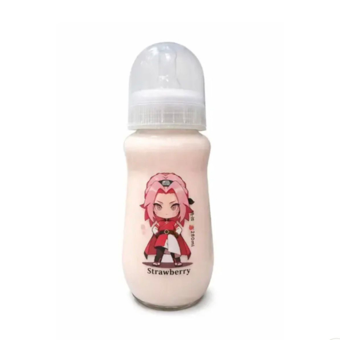 MAMADEIRA NARUTO SABOR MORANGO ( BEBIDA LÁCTEA )