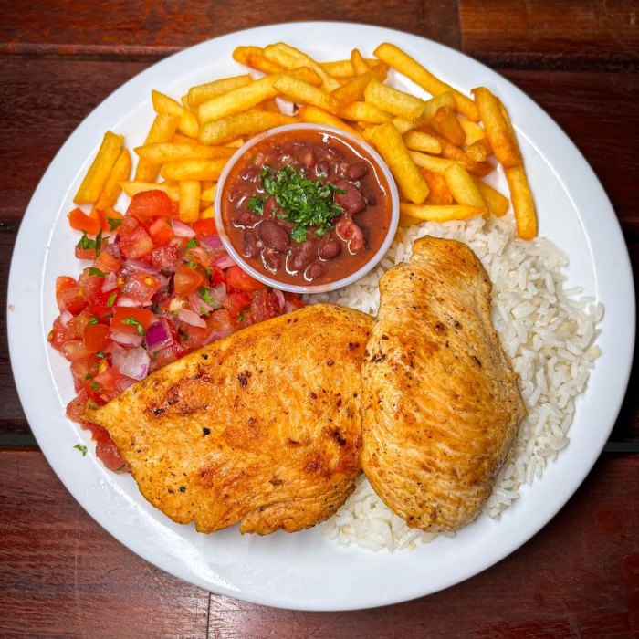 MARMITA PEITO DE FRANGO GRELHADO