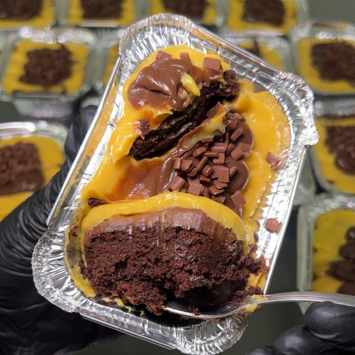 MARMITINHA DE BROWNIE - MARACUJÁ