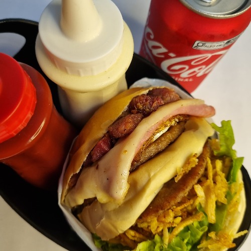 MC X-TUDO + CARNE DUPLA + CATUPIRY
