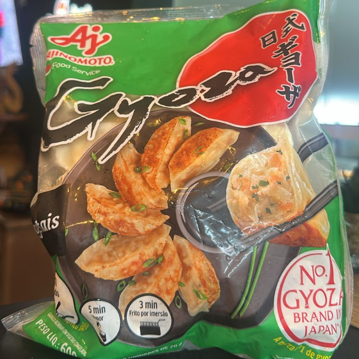 PACOTE GUIOZA VEGETAIS AJINOMOTO 600 G