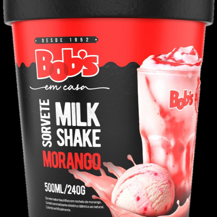 PALETITAS BOBS MORANGO 500 ML