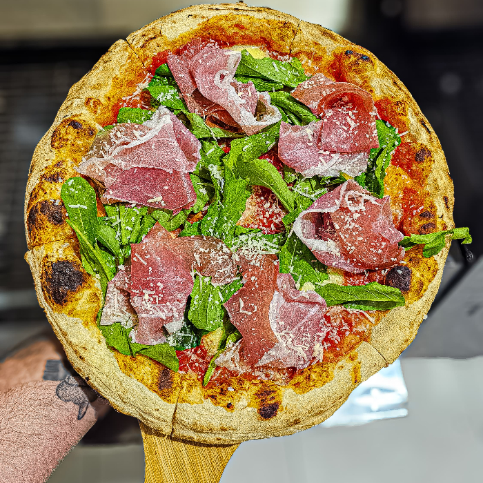 PARMA COM RÚCULA