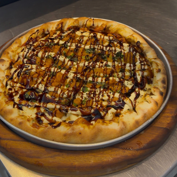 PIZZA TEMAKI DE CAMARÃO