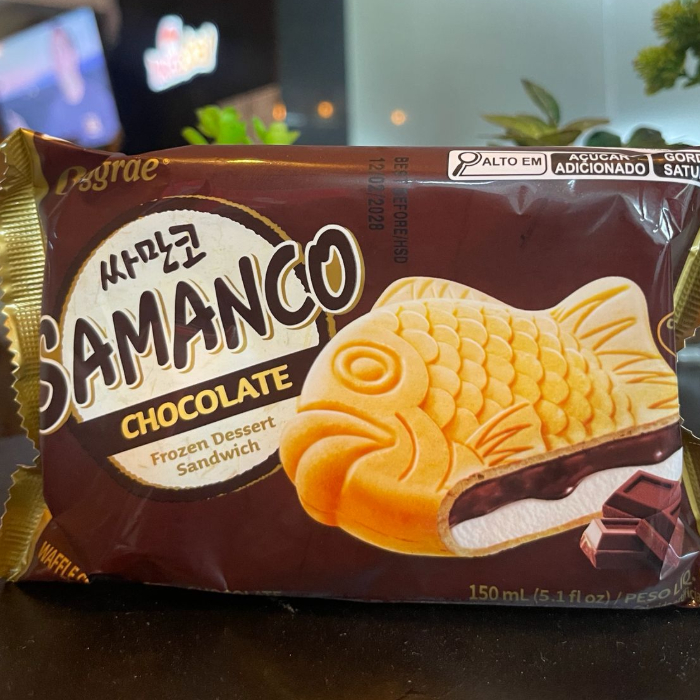 SORVETE SAMANCO WAFFLE CHOCOLATE 150G