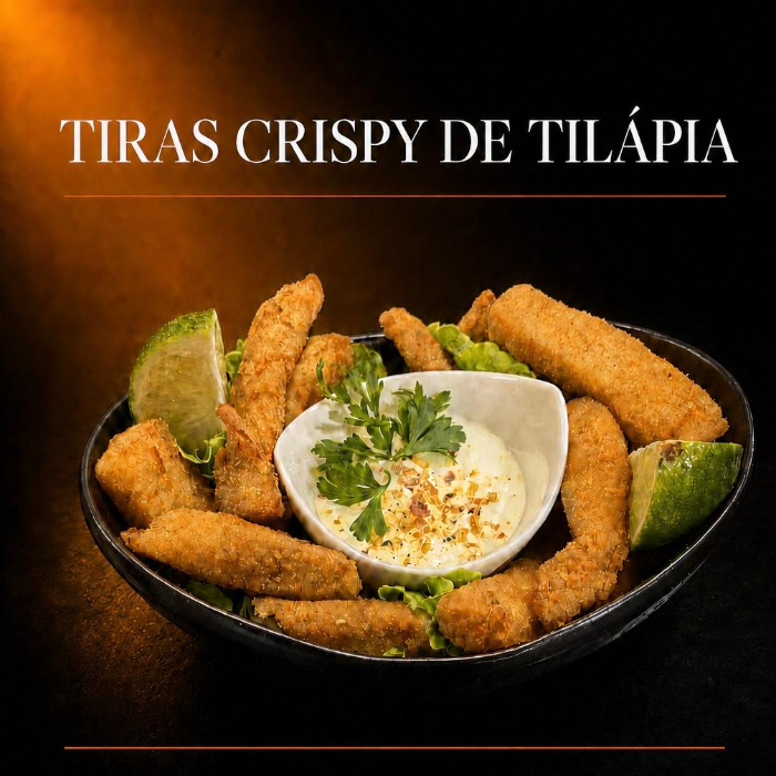 TIRAS CRISPY DE TILÁPIA 200 G