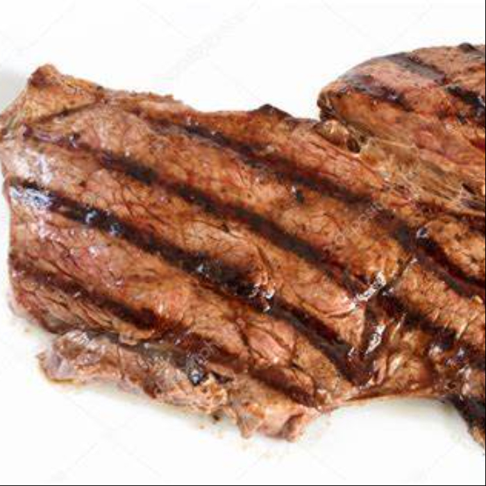 BIFE DE ALCATRA  ACEBOLADA 300 GRAMAS