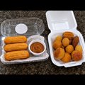 15 SALGADINHOS + 6 CHURROS PALITINHO COM DOCE DE LEITE