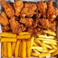 1KG COXINHA DE FRANGO CRISPY 500G BATATA FRITA