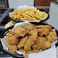 300GR FRANGO+ 300GR DE BATATA FRITA