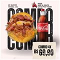 4 X BACON + COCA 1,5L