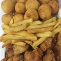 500GR FRANGO+500GR BATATA+ 400GR DE BOLINHA DE QUEIJO
