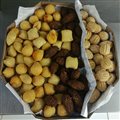 75 SALGADINHOS + 25 MINI CHURROS DE DOCE DE LEITE