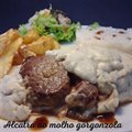 ALCATRA AO MOLHO DE GORGONZOLA