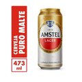 AMSTEL LAGER PURO MALTE 473ML -LATÃO-