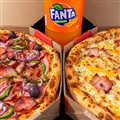 AS FAVORITAS (2 PIZZAS GG+FANTA 2L)
