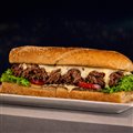 BAGUETE DE CARNE DESFIADA