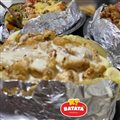 BATATA DE FRANGO EM CUBOS AO MOLHO BRANCO