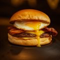 BLACK BACON EGG