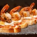 BRUSCHETTA ESPECIAL COM CAMARAO
