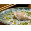 CARPACCIO DE PEIXE BRANCO