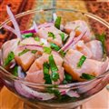 CEVICHE DE SALMÃO
