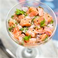 CEVICHE DE SALMÃO