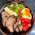 CHASHU DON - BENTÔ DE BARRIGA DE PORCO - TIGELA
