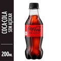 COCA COLA ZERO PET 200ML