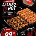 COMBINADO DE SALMÃO + 10 HOT FILADELFIA