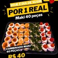 COMBINADO MAKI (40 PEÇAS)