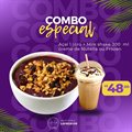 (COMBO) 1 LITRO DE AÇAI + 300 ML MILK SHAKE