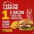 COMBO 1 X BACON + COCA LATA + BATATA 250G